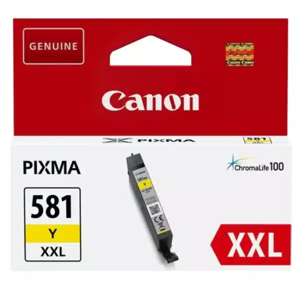 ראש דיו Canon CLI-581XXLY צהוב