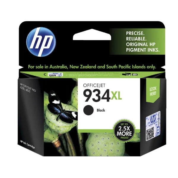 ראש דיו שחור מקורי HP 934XL